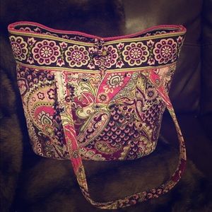 Vera Bradley large tote - Very Berry Paisley